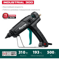 Электрический термоклеевой пистолет KRAFTOOL Industrial 300 06842