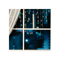 Бахрома Luazon DECOR Елки и снежинки, IP20, Ш1.8 м, В0.5 м, Н.С. LED-48-220V, моргает, RGRB 3556865