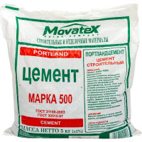 Цемент Movatex Д0 М500 5 кг Т02386