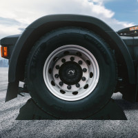 Противооткатный упор для грузового транспорта Autofamily TRUCK WAY G53, черный TW.G.53.01.03