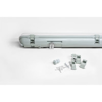 Линейный светодиодный светильник ВСЕСВЕТОДИОДЫ Айсберг 40Вт, 5000Lm, IP65, 5000-5500К, Прозрачный vs1401-40-tr-5k