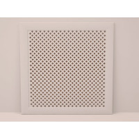 Экран на батарею отопления STELLA МДФ 60x60 см., Глория белый ЦБ-00002221