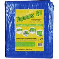 Тент 80 г/м2, 3x6 м, 18 м2 ТАРПИКС Т80р36