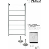 Полотенцесушитель INDIGO Line без полки (н.р.1") 100/50 (к-1, полированный) LLW100-50