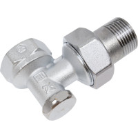 Клапан Giacomini R16D2, угловой, 3/4, 3/4, ВН, хромированный R16DX004