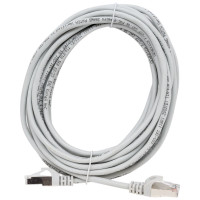 Коммутационный шнур GENERICA кат. 5Е, FTP, 5м, серый PC01-C5EF-5M-G
