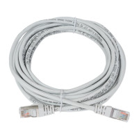 Коммутационный шнур GENERICA кат. 5Е, FTP, 5м, серый PC01-C5EF-5M-G