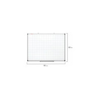 Магнитно-маркерная доска BRAUBERG Extra в клетку 60x90 см, алюминиевая рамка 237563