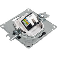Телефонная розетка Systeme Electric AtlasDesign Карбон RJ11, механизм SE ATN001081