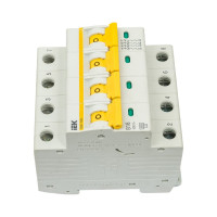 Автоматический выключатель IEK ВА47-60M 4Р 16А 6кА B MVA31-4-016-B