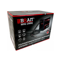 Сварочный инвертор полуавтомат BRAIT MIG-200Q 18.01.020.043