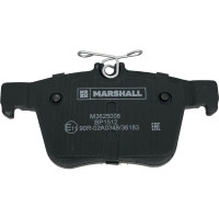 Тормозные колодки дисковые задние Skoda Kodiaq 16-, VW Golf VII 12-, Passat B8 14-, Tiguan MARSHALL M2625008