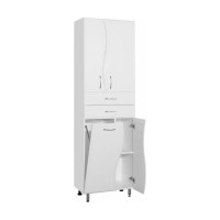 Колонна Style Line Волна 600 (2ящ., корзина) 2000x600x340 ЛС-000010047