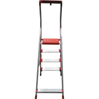 Профессиональная стремянка Новая Высота NV3118, 1x4 ступени 130 мм, органайзер, Max нагр. 225 кг, 3118104
