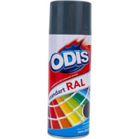 Краска-спрей ODIS standart RAL черно-серый 7021ral