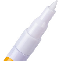 Маркер-краска Flysea по металлу с тонким наконечником Paint Marker FS-177, 0.7 мм, белый FS-177-white