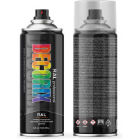 Аэрозольная эмаль Decorix RAL ПРОФЕССИОНАЛЬНАЯ глянцевая белый RAL 9010 520 мл 0138-9010 DX