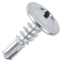 Саморез FastenPro ШСММ сверло усиленный 4,2x13 200 шт., FP-пл.конт 280 мл 14-0020629