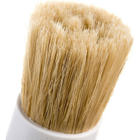 Круглая кисть Петрович натуральная щетина, деревянная ручка, диаметр 50 мм 4100000178