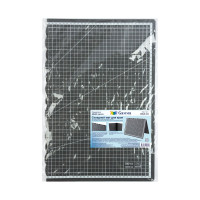 Мат для кроя складной (А3; 60х45 см; ПВХ; серый) Gamma 389500