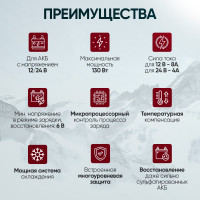 Импульсное зарядное устройство iCarTool 12/24В с функцией восстановления IC-CH102