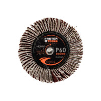 Круг лепестковый радиальный 60x30 мм, P60 FASTER TOOLS 4380