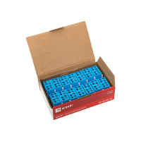 Распределительная клемма EKF КСР с двойным винтом 2x25/2x16 синяя PROxima ksr-2.25-2.16-blue