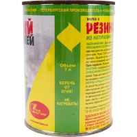 Резиновый клей НОВБЫТХИМ марка A банка 1 л 53