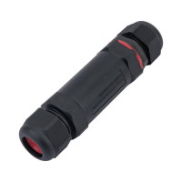 Кабельный коннектор EKF I-образный (клеммник 5PIN) IP68 FreeTools plc-uac-cb5