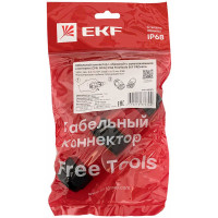 Кабельный коннектор EKF I-образный разъемный (СМК 5PIN) IP68 FreeTools PROxima cct-smk5