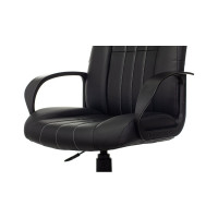 Кресло для руководителя Easy Chair 658 PU черное экокожа, пластик 1598591
