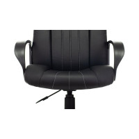 Кресло для руководителя Easy Chair 658 PU черное экокожа, пластик 1598591