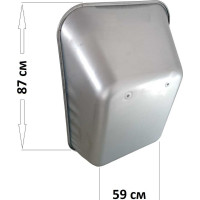 Корыто стальное оцинкованное 100-Steel 100 л LWI LWI100-Steel
