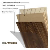 Ламинат Lamiwood DINASTY Дуб Морган, 34 класс, толщина 8 мм, 2.040 кв.м 203