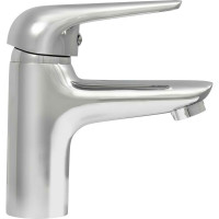 Смеситель для умывальника Juguni с литым изливом, картридж 35 мм, подводка, гайка 0402.129