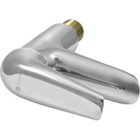 Смеситель для умывальника Juguni с литым изливом, картридж 35 мм, подводка, гайка 0402.129