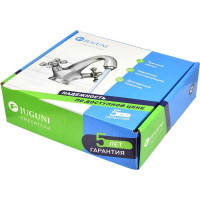 Смеситель для умывальника Juguni с литым изливом, картридж 35 мм, подводка, гайка 0402.133