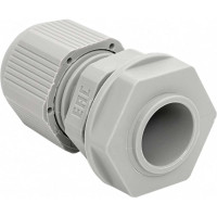 Сальник EKF PROxima PG9, IP54, d отверстия 16 мм, d провода 4-8 мм, 20 штук plc-pg-9-r