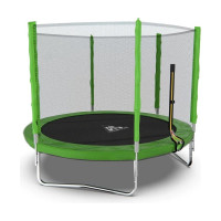 Батут с сеткой DFC Trampoline Fitness 8FT-TR-LG