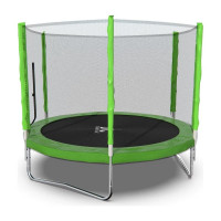 Батут с сеткой DFC Trampoline Fitness 8FT-TR-LG