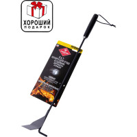 Кочерга для углей и съемник для решеток/крышек Forester 2 в 1 BBQ-2KM