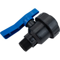 Разъемный шаровой кран ПНД TEBO CN-TB вн./нар. 3/4" 017032202