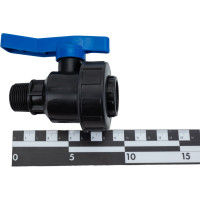 Разъемный шаровой кран ПНД TEBO CN-TB вн./нар. 3/4" 017032202