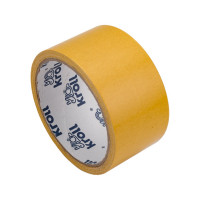 Клейкая лента двусторонняя полипропилен PP 48x10 KROLL 4607190400892