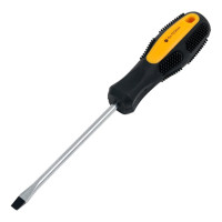 Шлицевая отвертка GREPP SL5*100мм, CrV, 2х-компонентная рукоятка 202-006