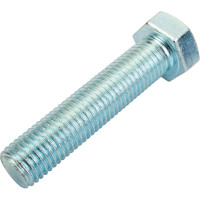 Болт МЕТАЛЛСЕРВИС М20x90, DIN 933, с полной резьбой, цинк, 2 шт. 1239330