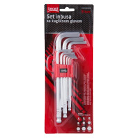 Набор удлиненных шестигранных ключей BEOROL HEX с шаром, 1,5-10 мм, 9 шт. 245239