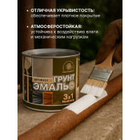 Грунт-эмаль 3 в 1 Радугамалер белая 0,9 кг 4650001275097