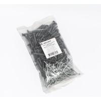 Дюбель с ударным шурупом Крепежные системы МВИС дюбель-гвоздь с усами, 6x40 мм, полипропилен, буртик, 100 шт. ДБМ0640Б