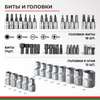 Набор инструментов БелАК МАСТЕР, 108 предметов БАК.07004
